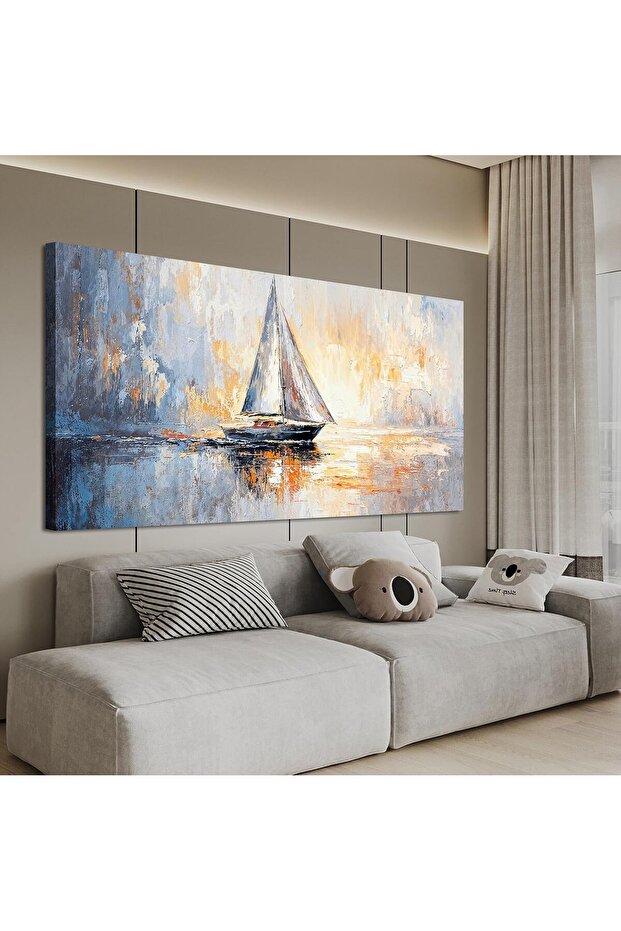 Beautiful Large Framed Canvas Wall Art 60x120 cm – Wall Art Landscape Decor