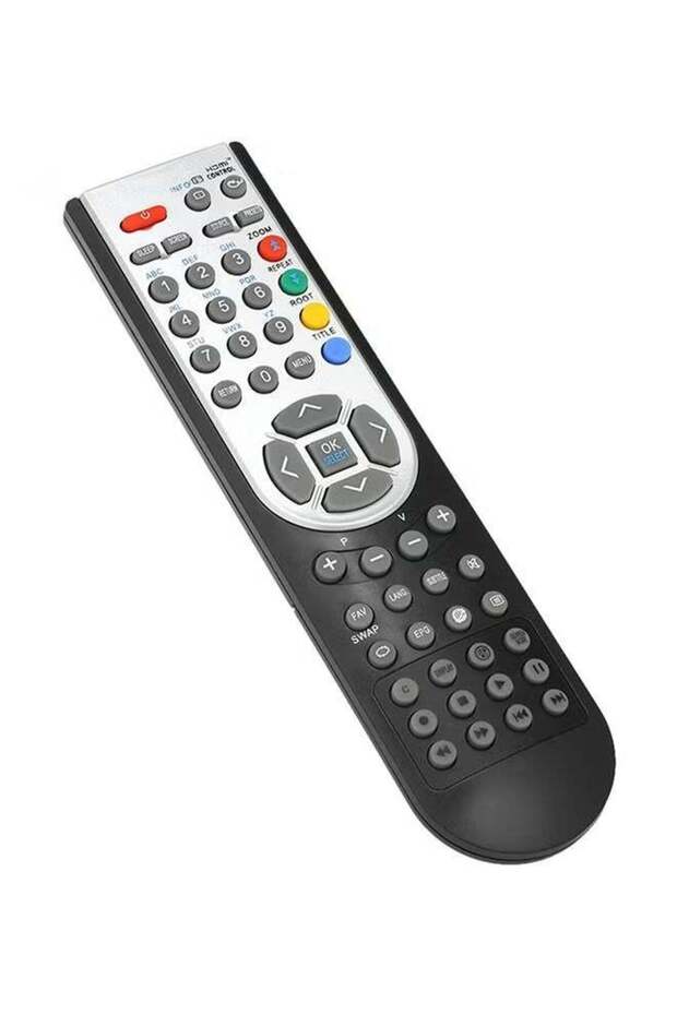 Smart TV Remote Control Black/Silver - 1