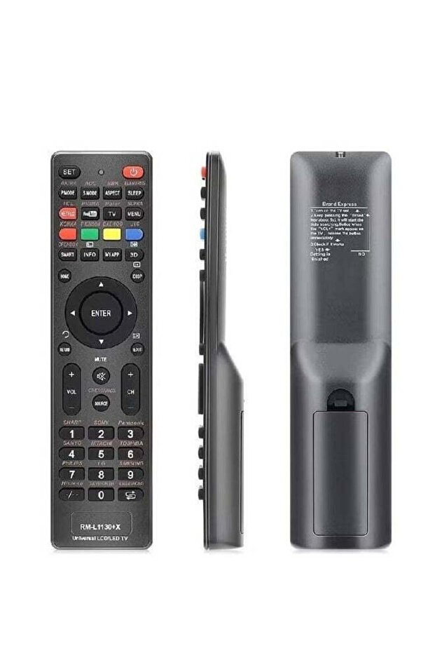 Universal Rm-L1130+X Remote Control Fits For All Brand Lcd Led 3D Smart Tv