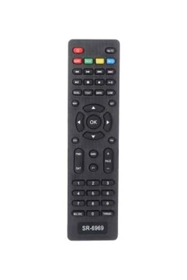 Remote Control For Starsat 6969 Receiver - Black/Green/Red
