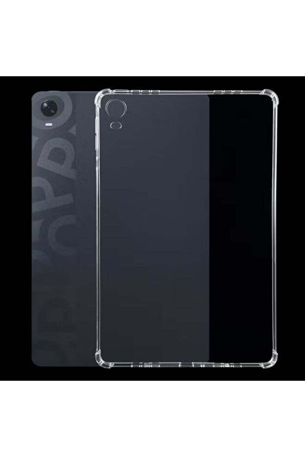 Case Cover For OPPO Pad 0.75mm Four-corner Shockproof Transparent TPU Tablet Case