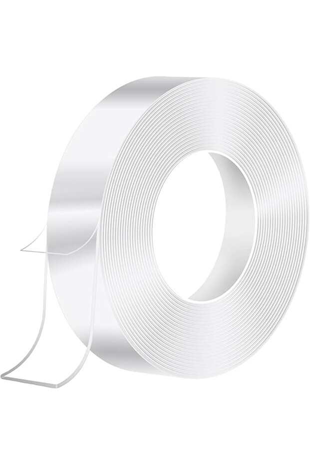 Double Sided Tape Heavy Duty Waterproof Acrylic Clear Removable Tape (3M x 3cm x 2mm)