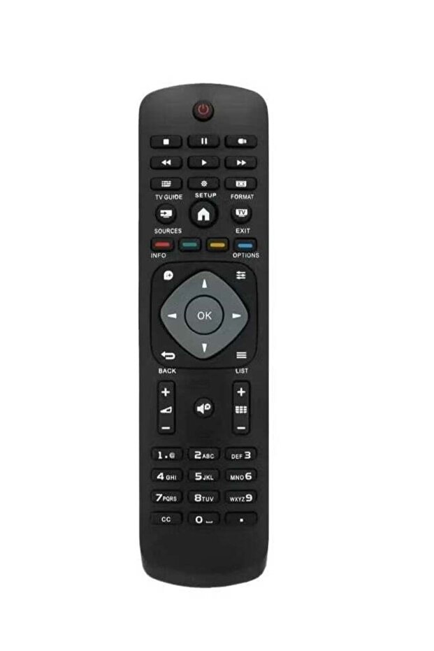 Replacement Universal Remote Controller For Philips Black