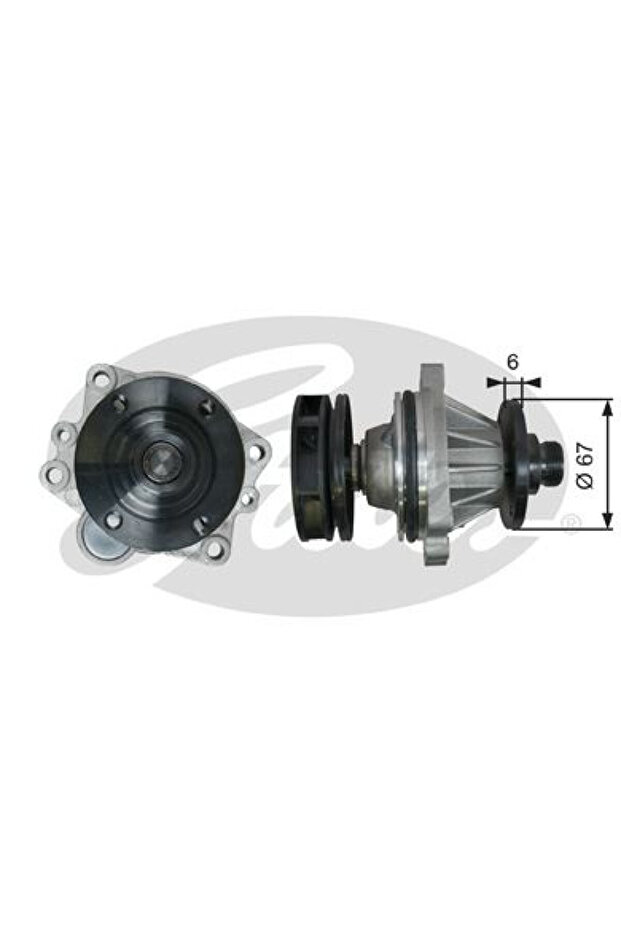 Bmw Devirdaım Pompası Bmw M50 M52 M54 E36 E46 E34 E39 E60 E38 E65 X3 E83 X5 E53 E85 - Wp01 - 1