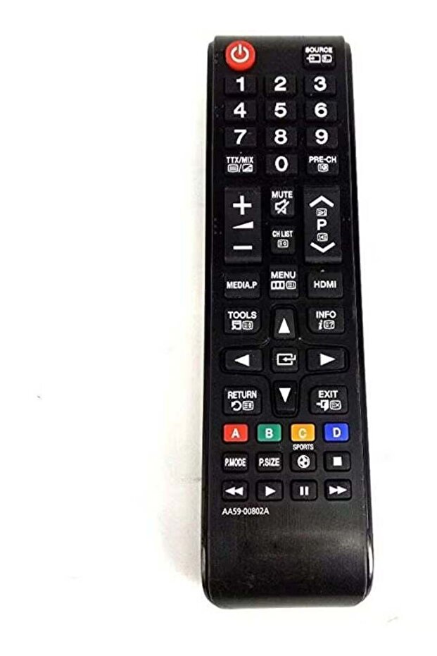 Samsung Remote For TV Model AA59-00802A - Black