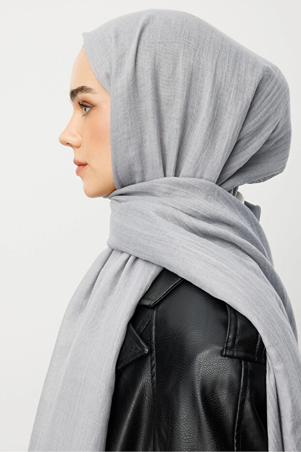 Gümüş Dubai Şal - 5