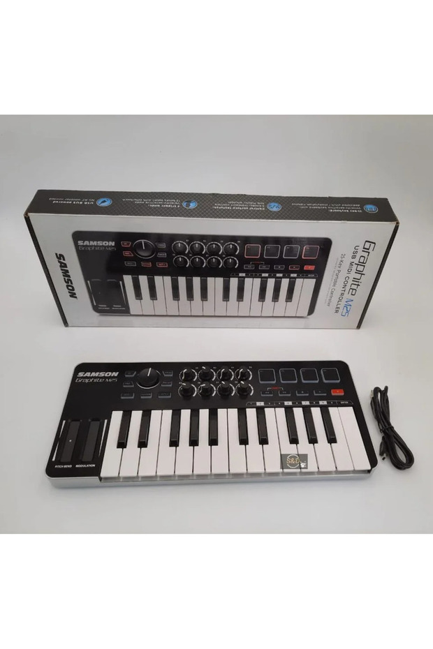 وحدة تحكم USB MIDI صغيرة الحجم Graphite M25 - 1