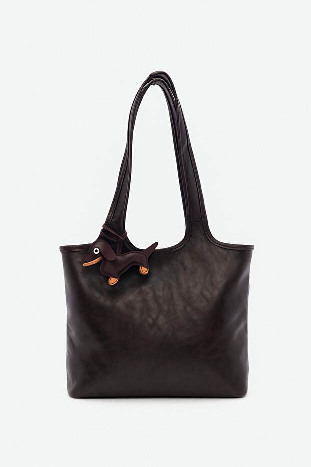 Toledo Charm Detailed Shoulder Bag