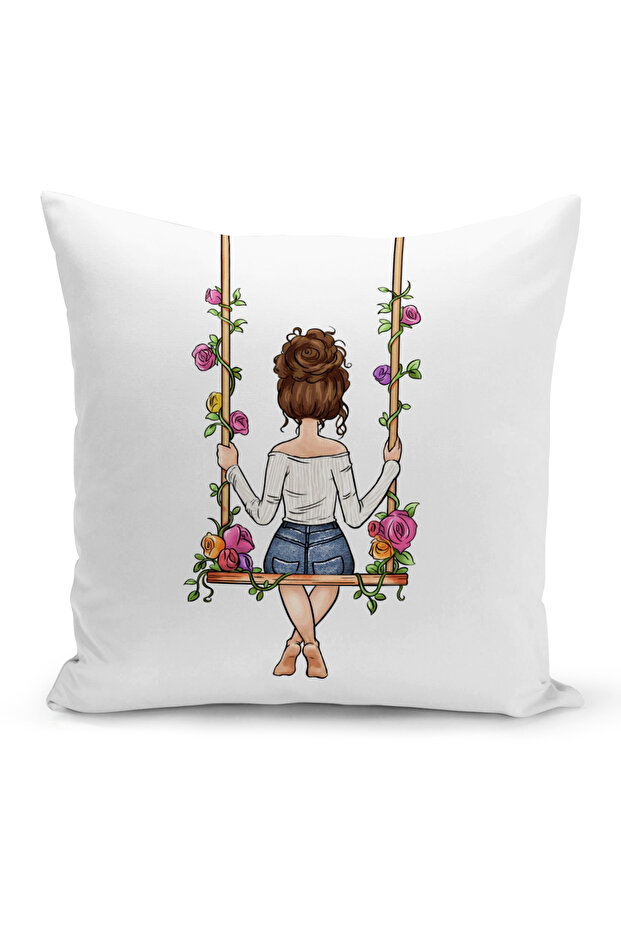 Children's Baby Room Digital Printed Throw Pillow Cover