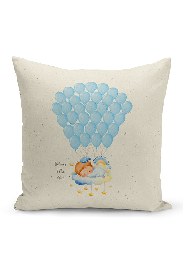Children's Baby Room Digital Printed Throw Pillow Cover