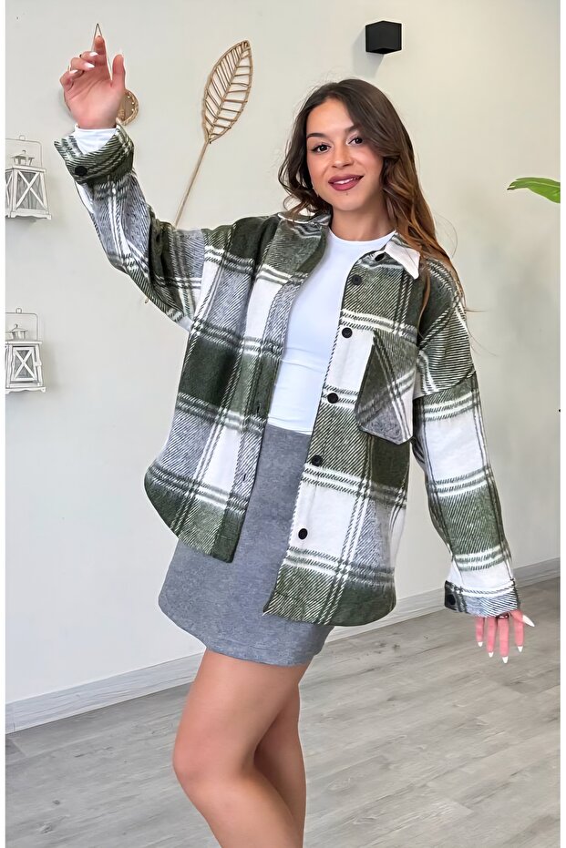 Tek Cep Detaylı Oduncu Gömlek - 2