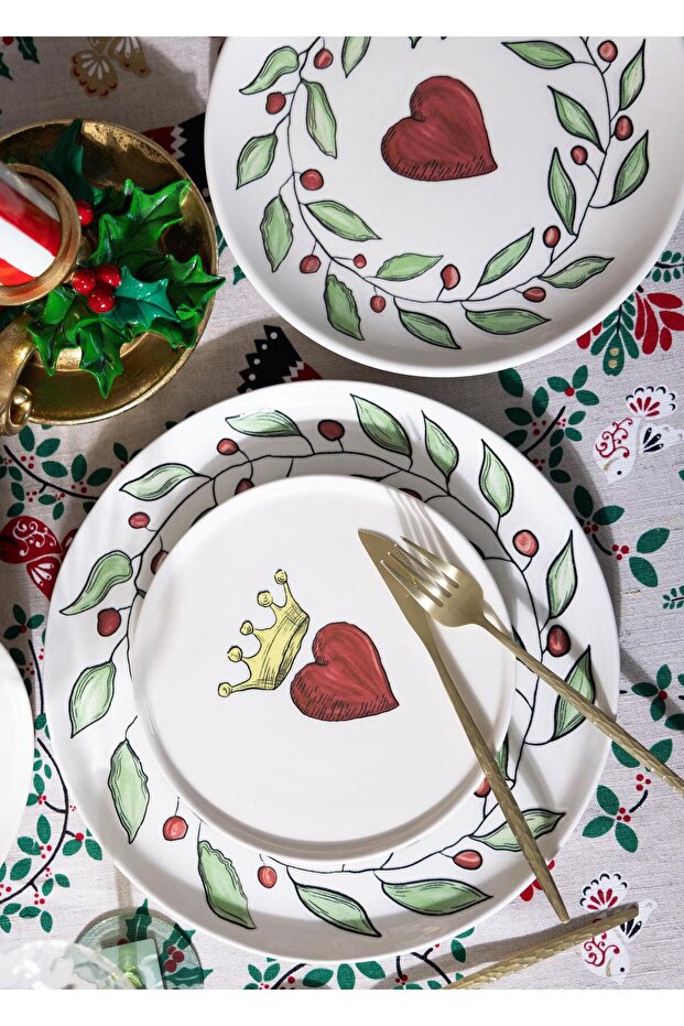 Luv Pasta Plate Set of 6 19 cm