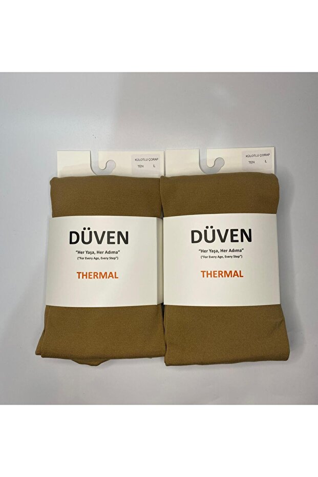 2-Pack Women's Thin Fleece Innerwear Thermal Pantyhose - Comfort Thermal