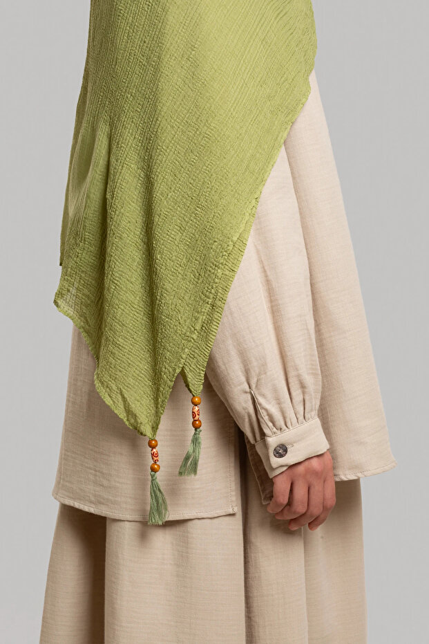 شال موسلين ناعم - ليمون مسكيت - 6