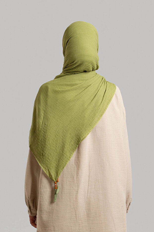 شال موسلين ناعم - ليمون مسكيت - 5
