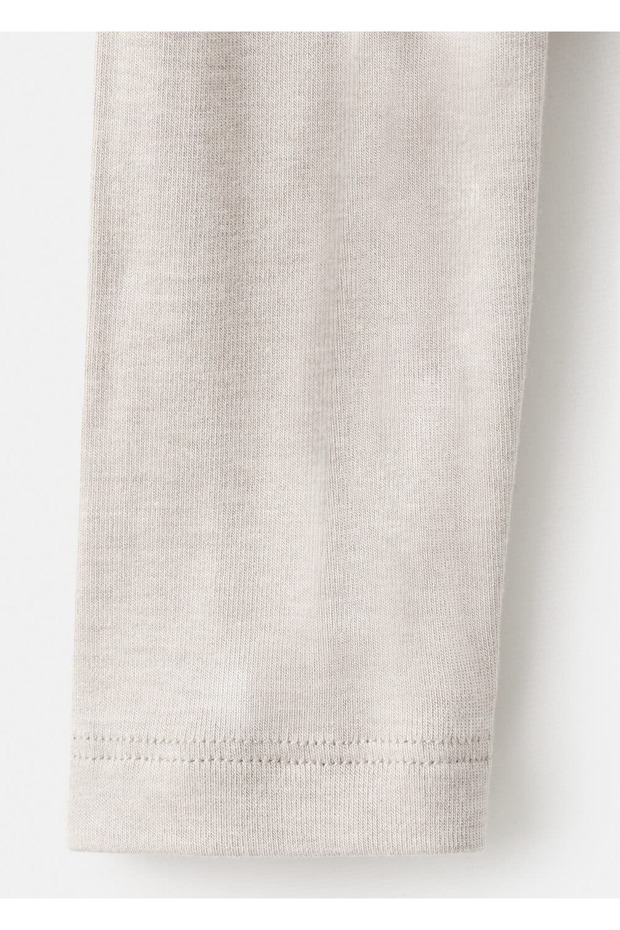 Dik yaka tişört - 6