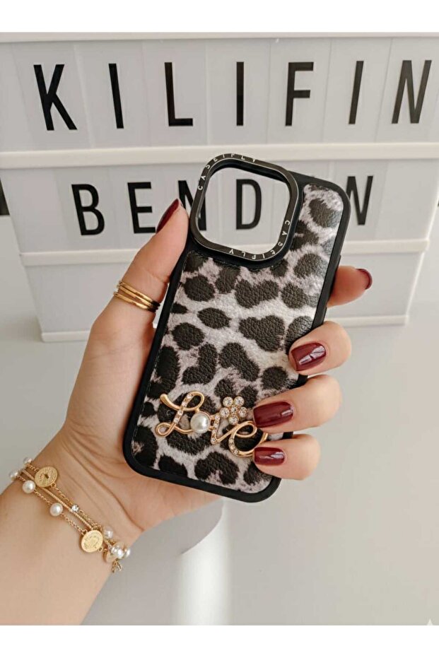 غطاء هاتف آيفون 16 بنمط الفهد - 1