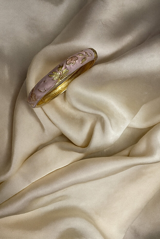 Lila mineli bileklik - 3