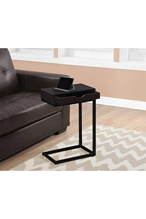 طاولة تقديم من الحديد الأسود - 1