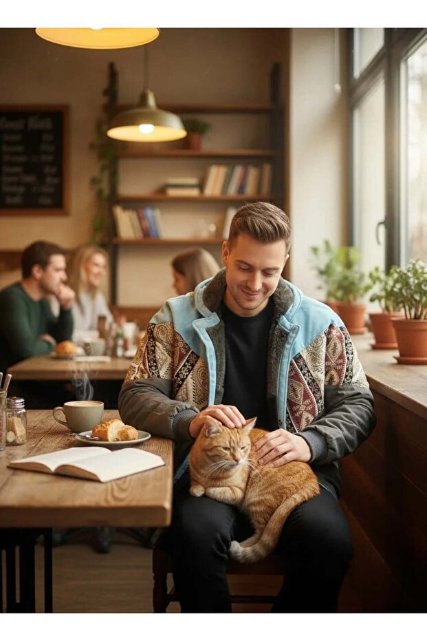 (7623) سترة خاصة بنمط عتيق متوافقة مع المقاسات الكبيرة/الكبيرة جدًا - 1