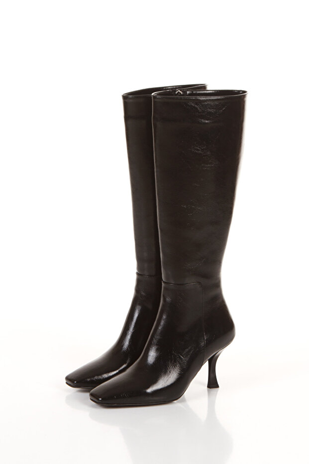 حذاء أنيق بكعب رفيع ومقدمة مدببة - 2