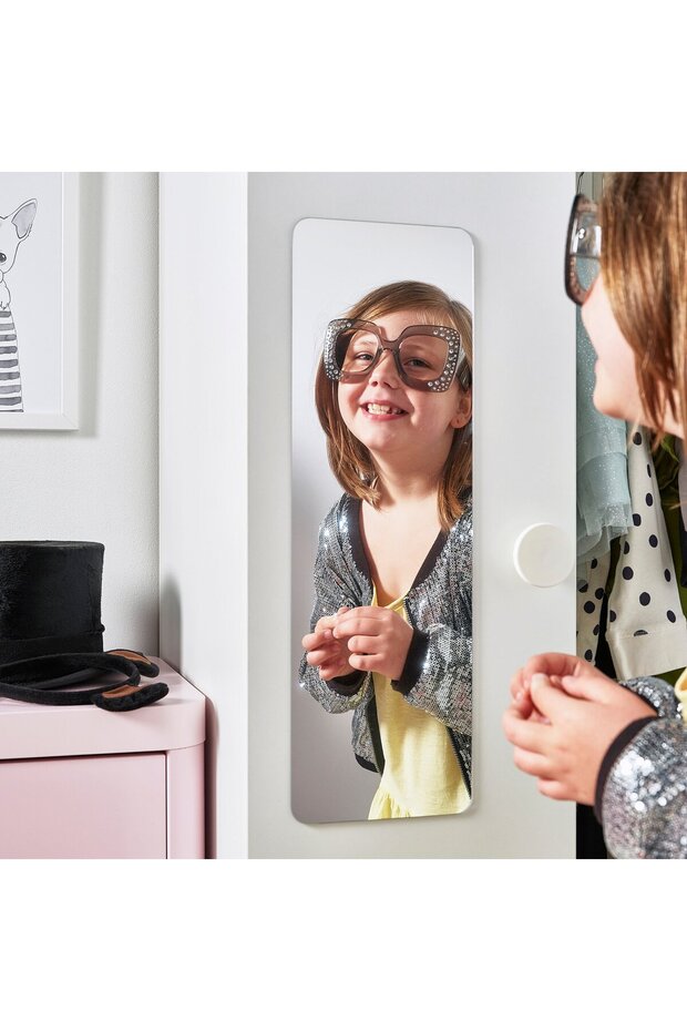 مرآة، 16 × 50 سم - 2