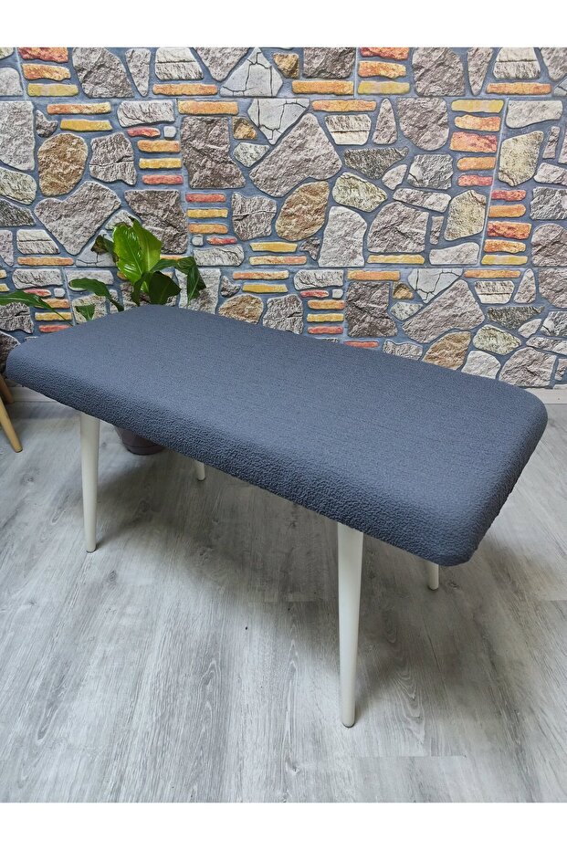 First New Model Bomb Fabric Bench Cover in Turkey Kitchen Restaurant Cafe Pouf Bench Cover