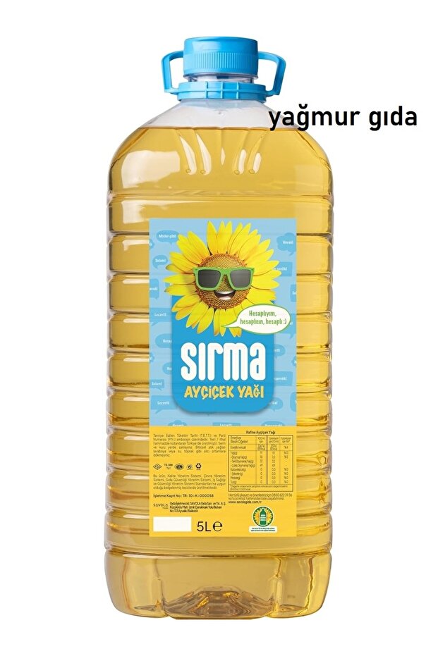 Ayçiçek Yağı 5 LT - 3