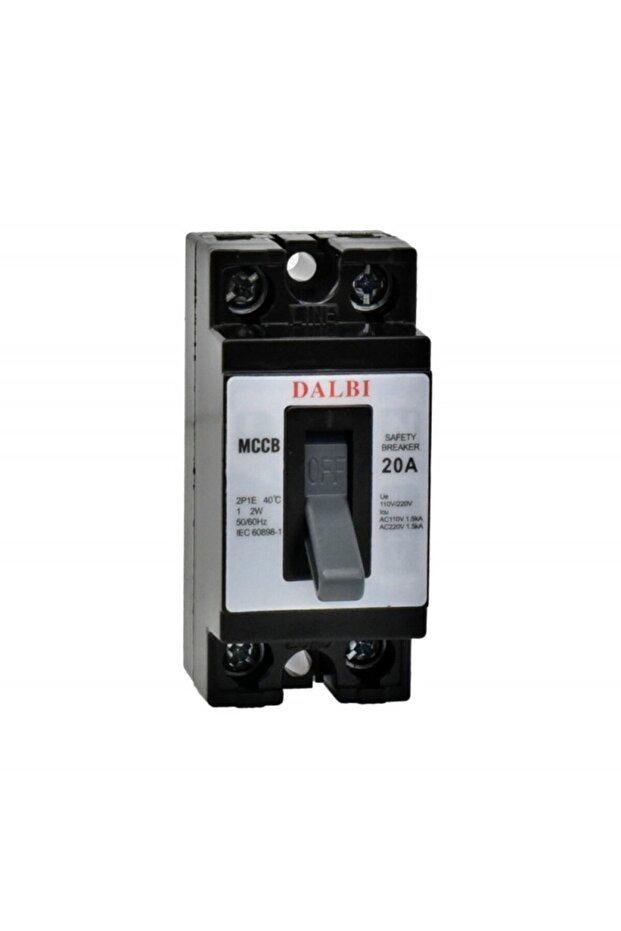 NT50 Мини MCCB прекъсвач - 20A - 6