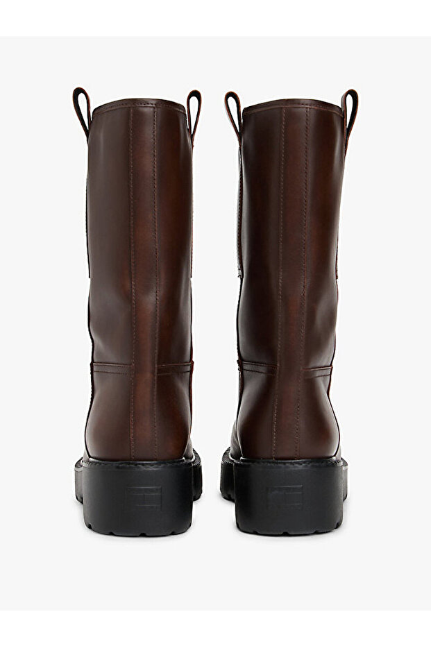 Leather Cleat Mid Boots - 4