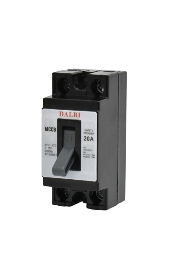 NT50 Мини MCCB прекъсвач - 20A - 2