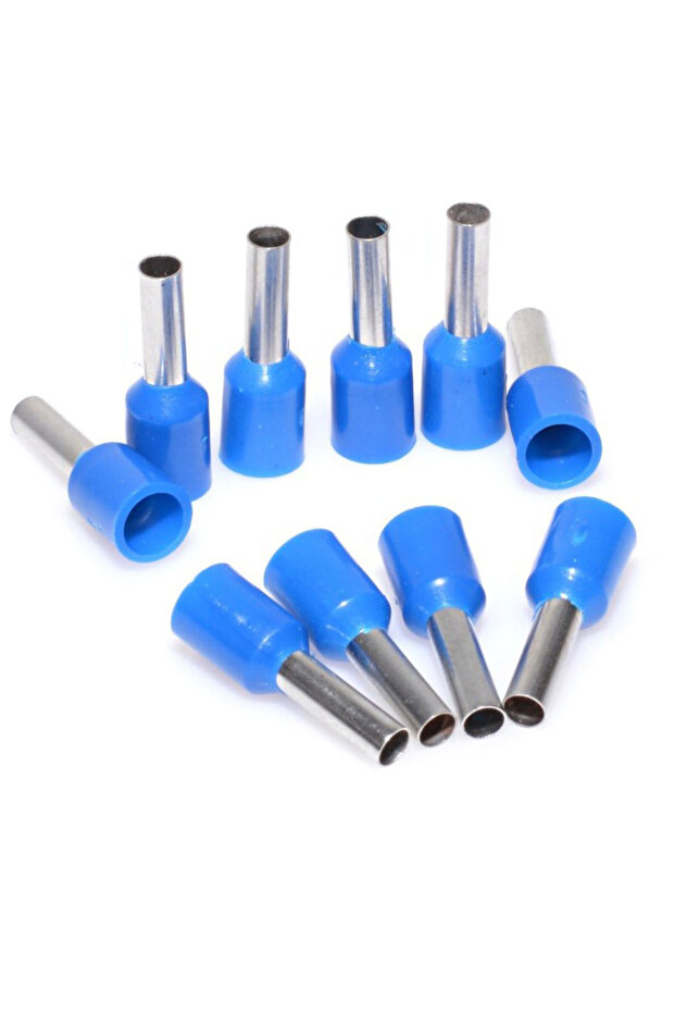Cable Terminal Pin E2510 Blue, 100Pcs/Set - 1