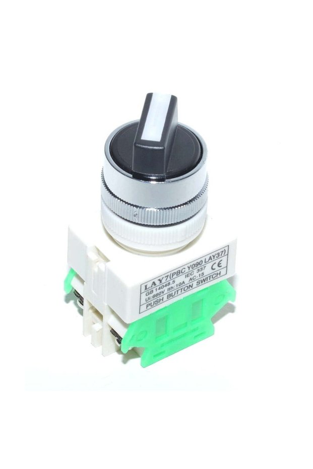 Switch ON-OFF-ON 10A LAY37