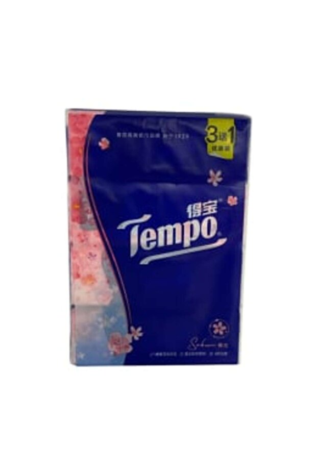 Dempo T2274 Boxed Facial Tissues 4 Boxes 90 Sheets Each (Natural Unscented)