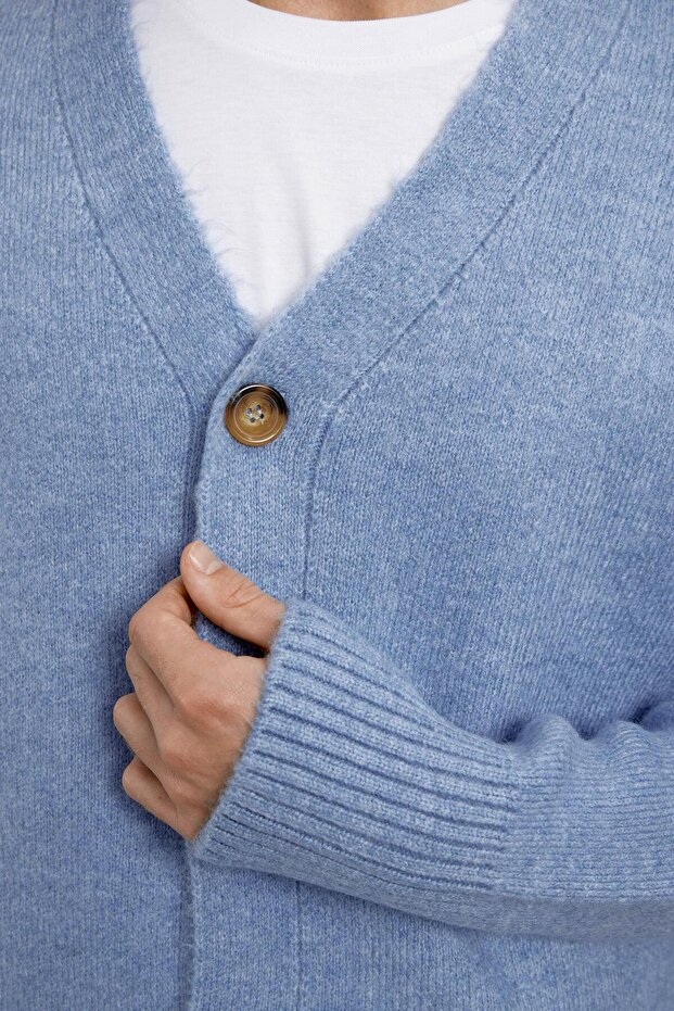 Erkek Mavi MRK ÖRME HIRKA - 6