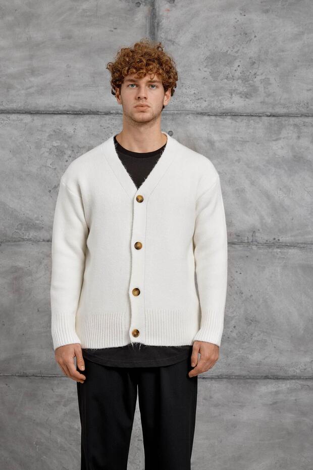 Beyaz MRK ÖRME HIRKA - 5