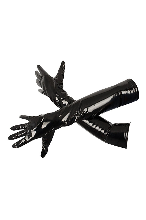 Black Level - Black Long Gloves M - 3