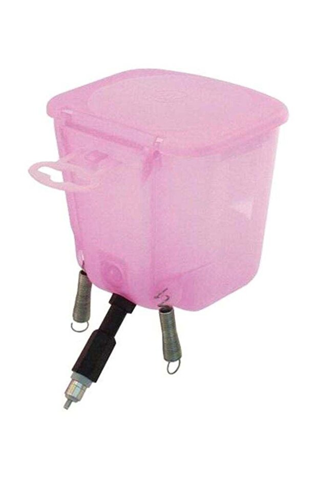 Rabbit Drinker With 45° Drip Top Pink/Silver/Black 500ml