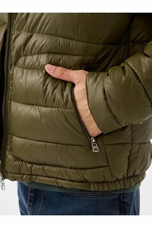 Regular Fit Erkek Mont - 5