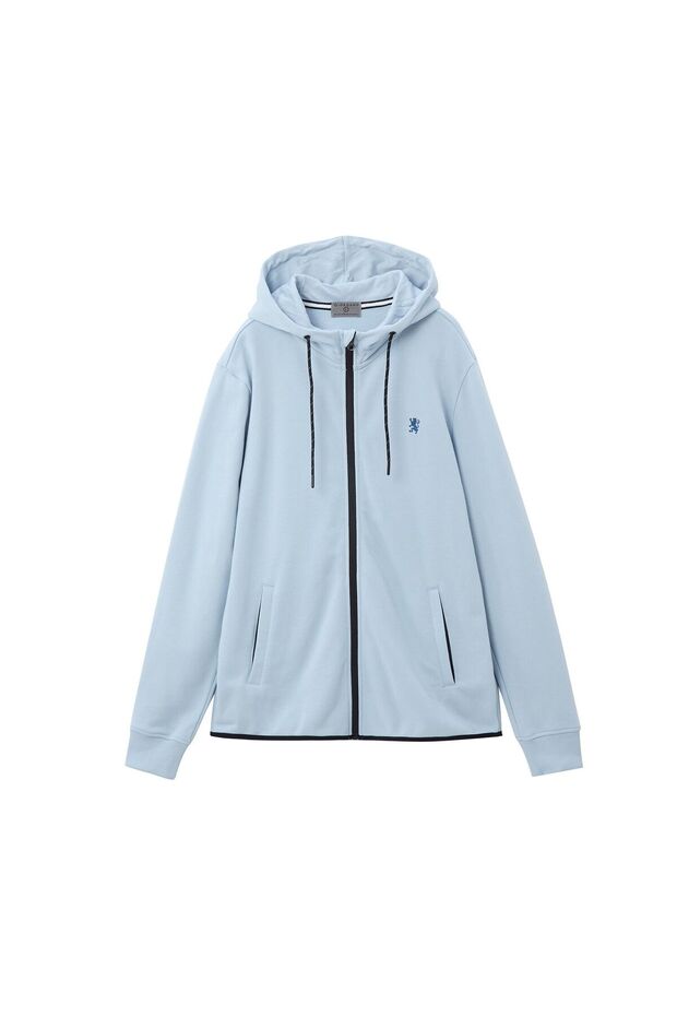 Men's Slim Fit French Terry Knit Hoodie Jacket