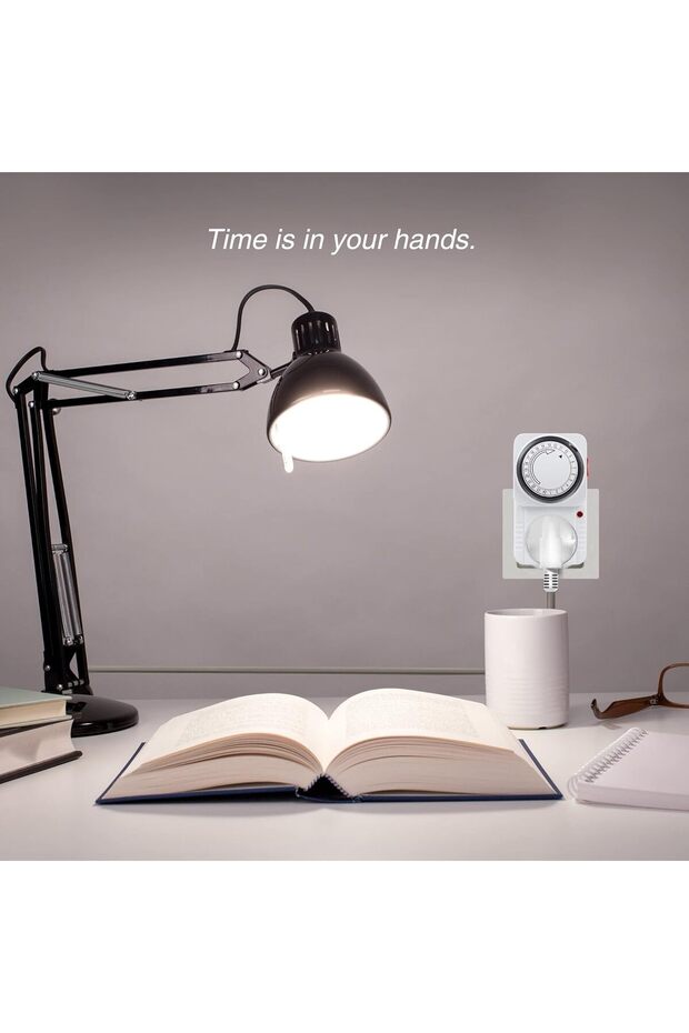 24 Hour Programmable Mechanical Timer Plug Socket 13A Energy Saving UK Plug-in Switch 2 Pack - 6