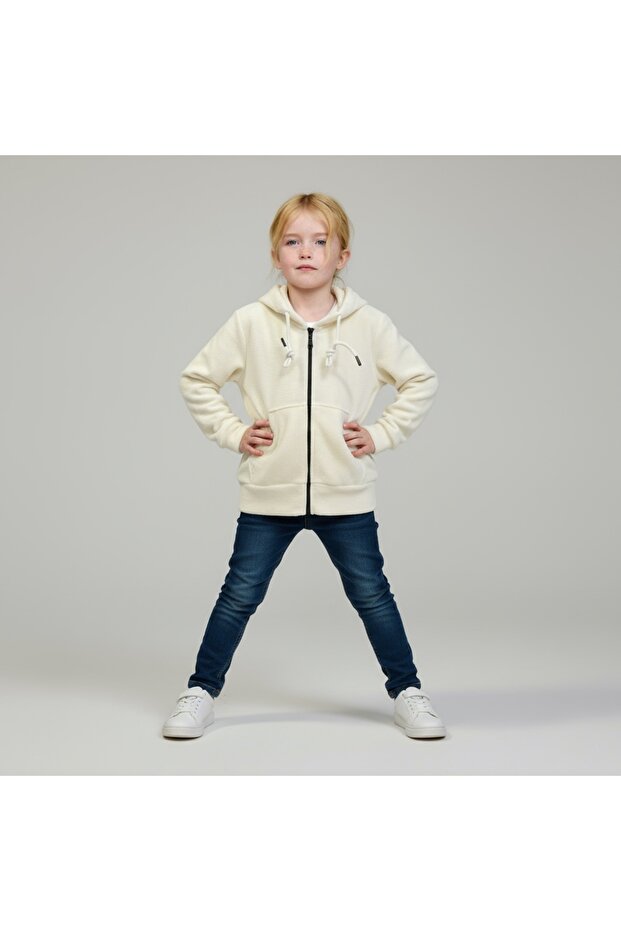 ✨ Atic Kids Polar Basic – Sıcacık Konforlu Fermuarlı Üst - 2