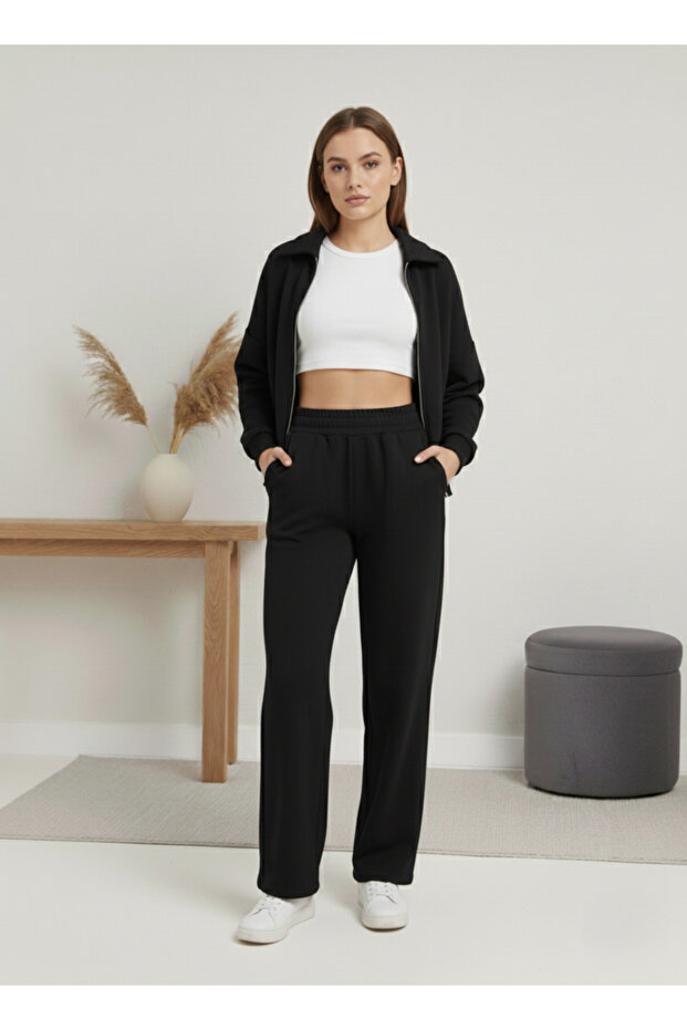 MODAL FERMUARLI SWEAT - 3