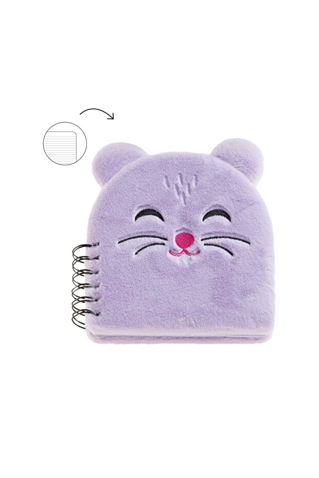 Back2Fun Hamster Plush Notebook - 3