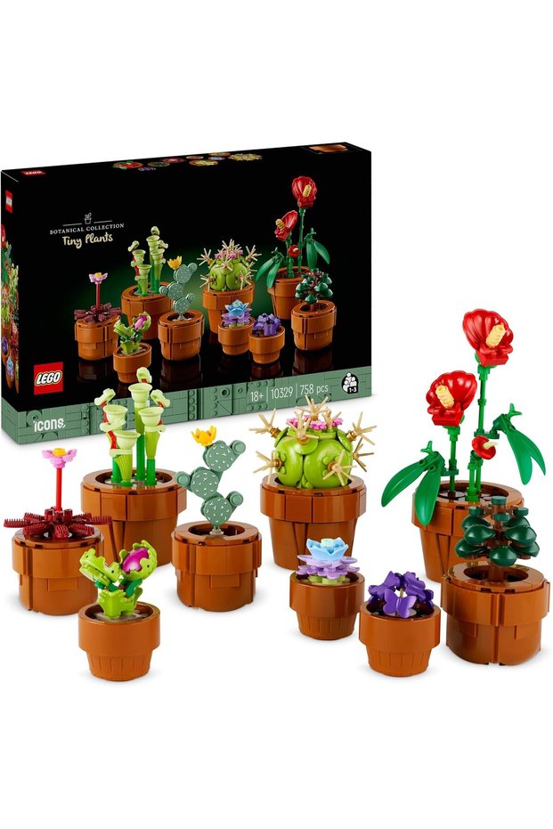 Flower Model Building Kit for Adults Original Tiny Plants 10329