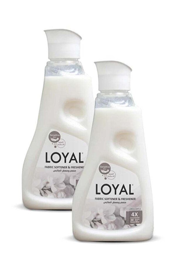 loyal Fabric Softener & Freshener Concentrated, Care & Gentle, 30 Washes 2x750ml