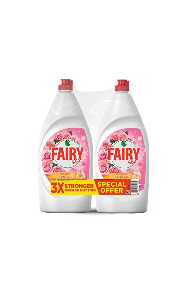 Fairy Dishwashing Liquid Rose Bloom 2 x 800ml