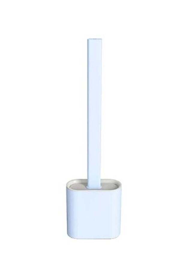 SAPU Silicone Toilet Brush With Holder White 365x98x43mm