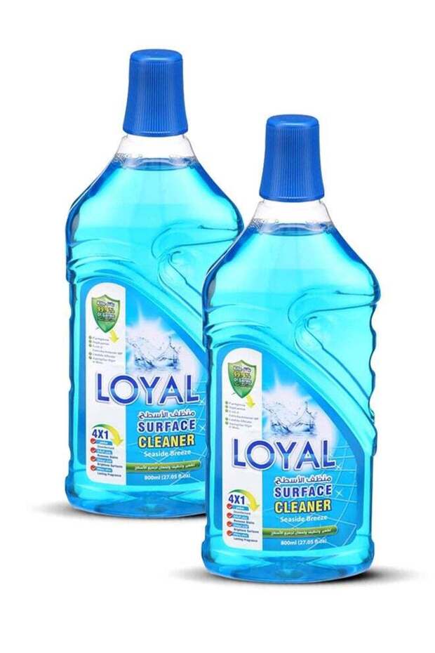 loyal Surface Cleaner Liquid/Seaside Breeze Blue 2x800ml