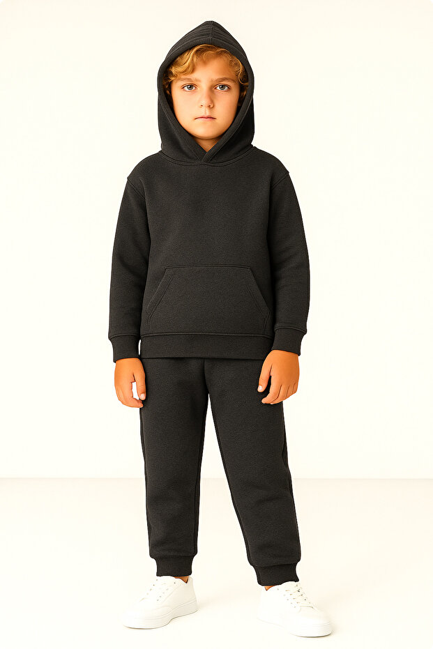 Children's Tracksuit Set Hooded 3 Threads 5-10 Years Old